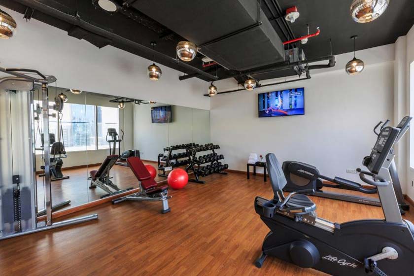 Rose Executive Hotel DWTC dubai - fitness center