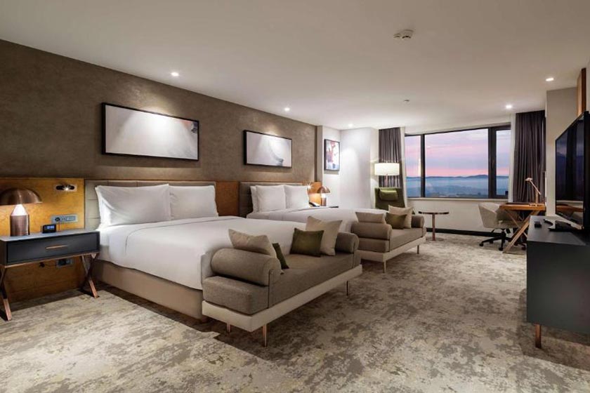 Hilton Istanbul Maslak Istanbul - Executive Queen Room with Two Queen Beds