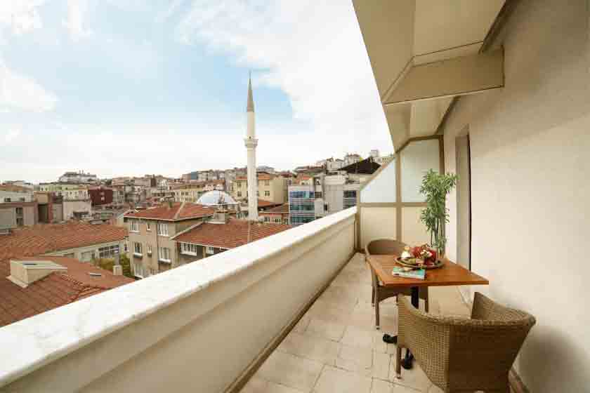 Halifaks Hotel Istanbul - Deluxe Double or Twin Room with Balcony