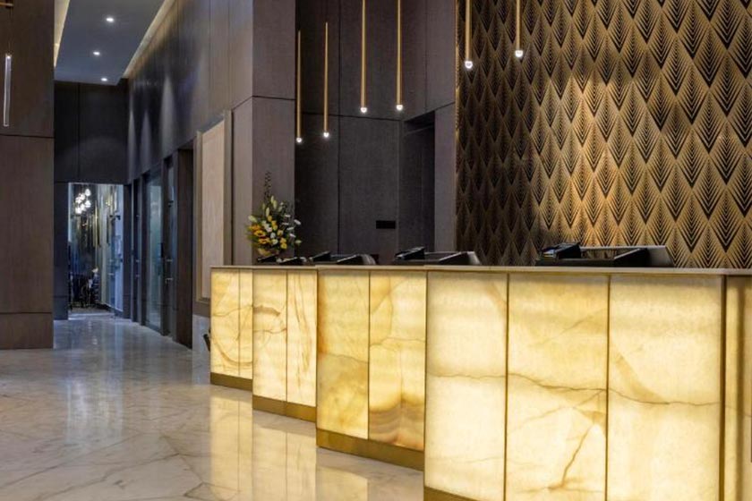 Khalidia Palace Hotel Dubai - reception