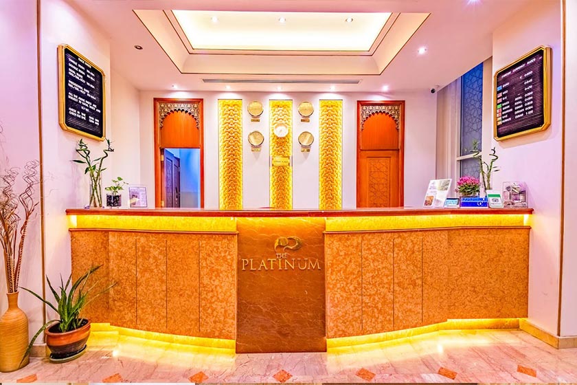 Platinum Hotel Muscat - reception