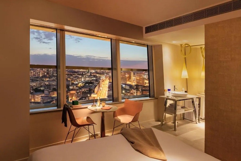 Too Hotel Paris - MGallery Paris - Junior King Suite with Panoramic City and Eiffel Tower View