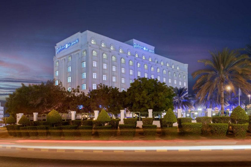 Radisson Blu Hotel Muscat - facade