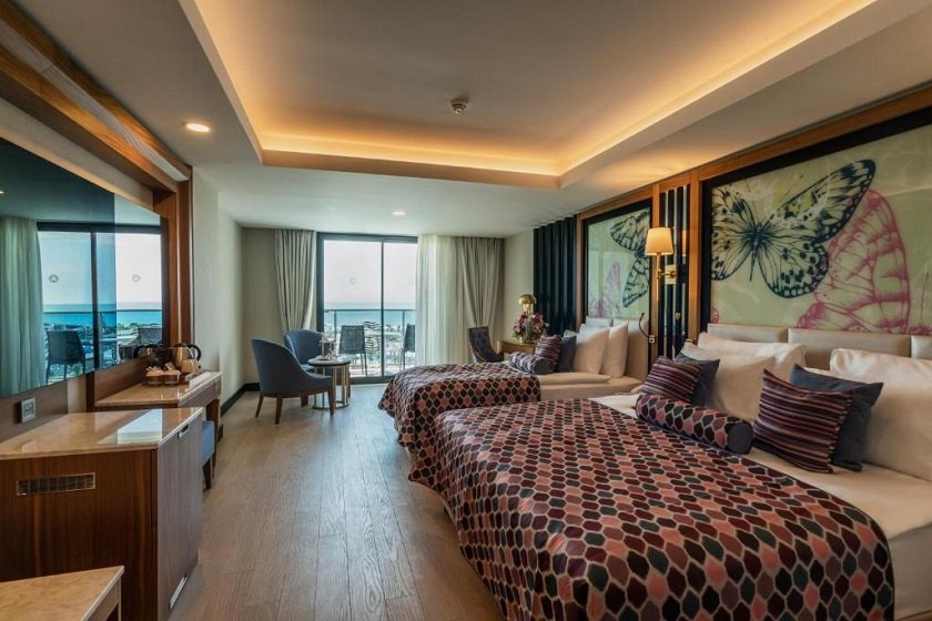 Adalya Elite Lara Hotel Antalya - Standard Double or Twin Room with Sea View