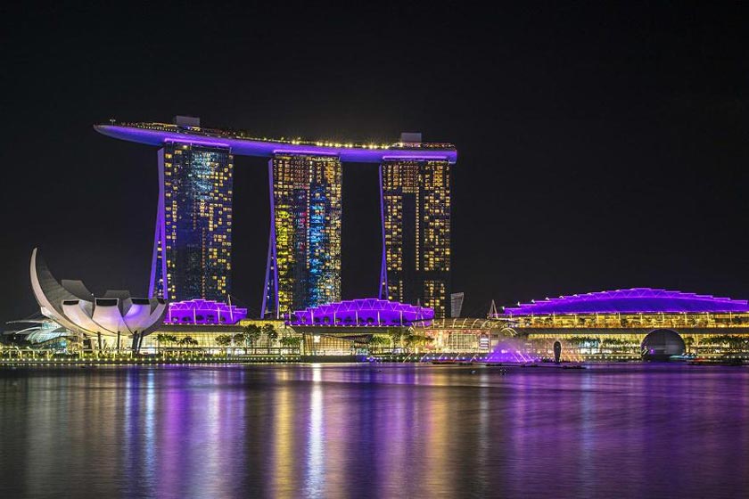 Marina Bay Sands Singapore - Facade
