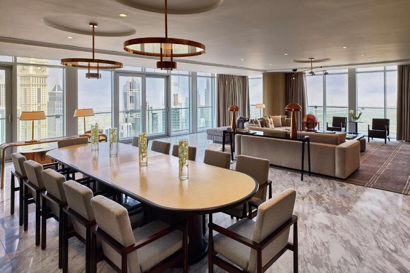 Waldorf Astoria Dubai International Financial Centre -  Three Bedroom Residential Suite