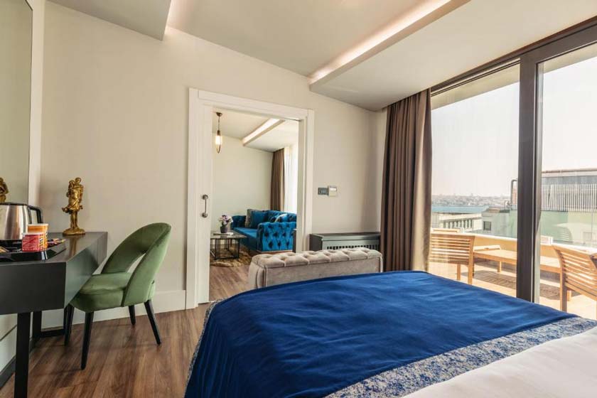 Union Hotel Port istanbul - Deluxe Double Room with Balcony