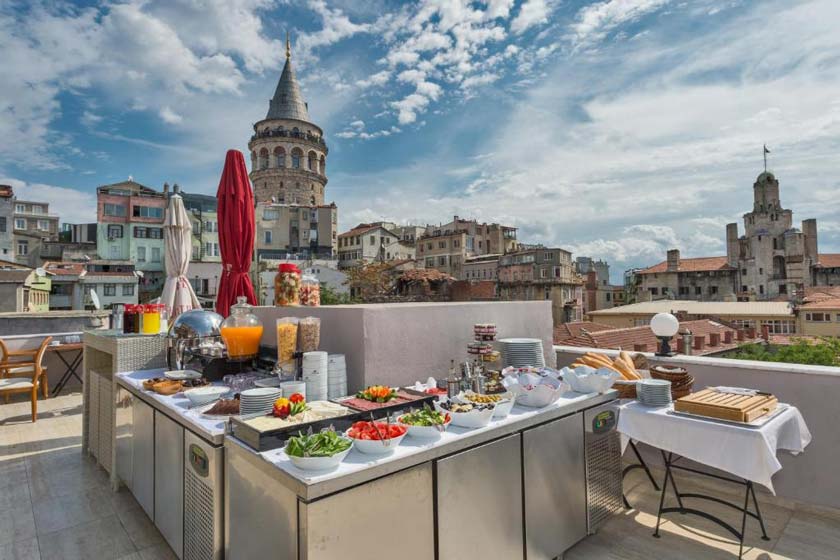 Galatower Hotel istanbul - breakfast