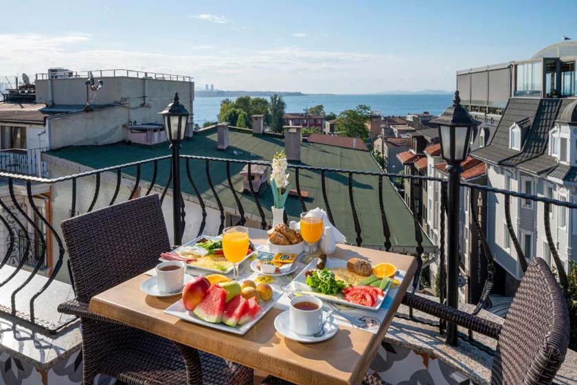 Osmanhan Hotel istanbul - terrace