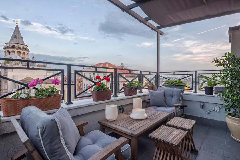 Louis Appartements Galata Istanbul - Tower Suite with Terrace