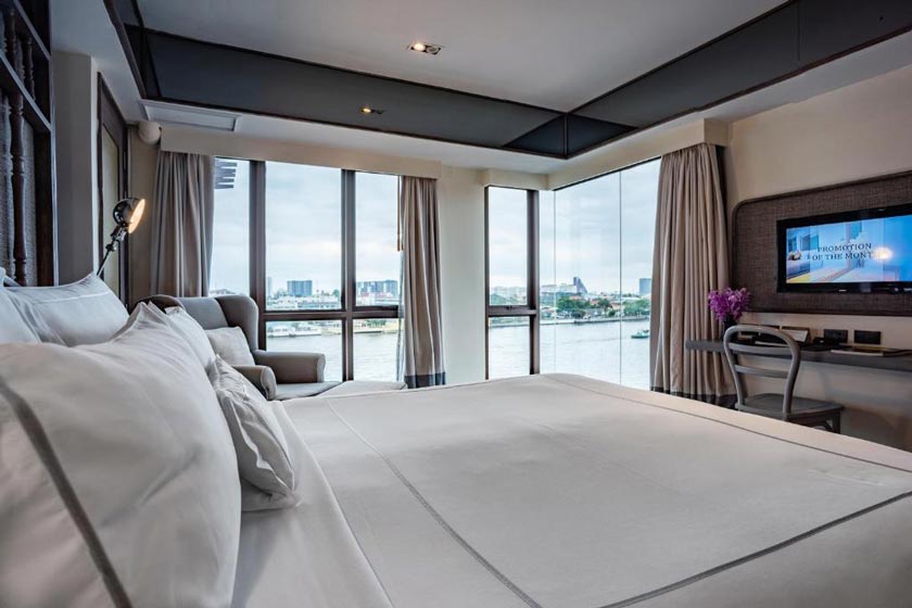 Riva Surya Bangkok SHA Extra Plus Bangkok - Deluxe Riva Room with River View and Balcony