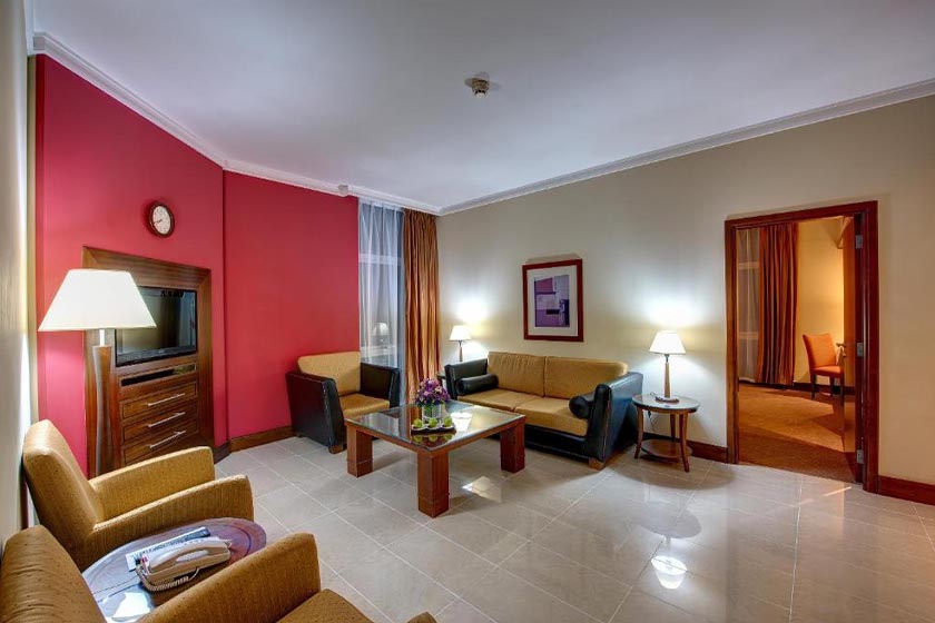 J5 RIMAL Hotel Apartments Dubai - Two-Bedroom Suite King Bed