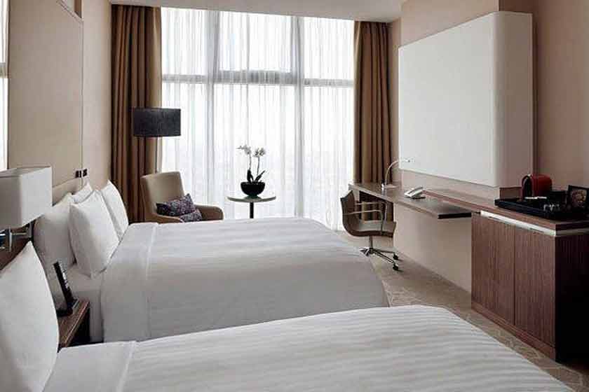 Istanbul Marriott Hotel Sisli - Deluxe Twin Room with Sea View