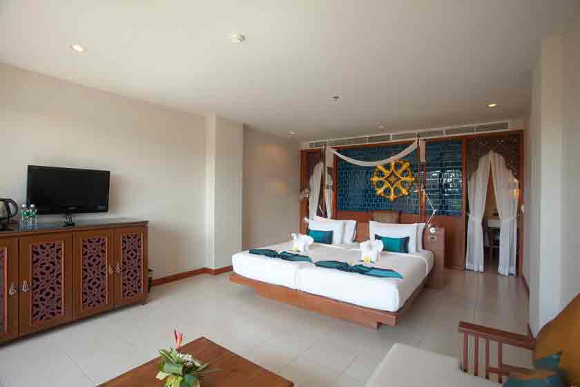 Rawai Palm Beach Resort SHA Extra Plus Phuket - Deluxe Family Room with Pool View