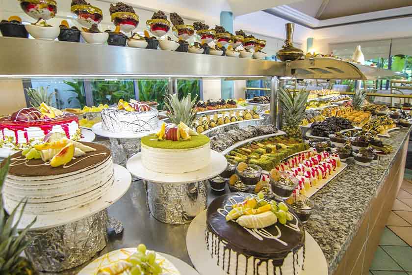 the Grand Blue Sky International Hotel Kusadasi - Food