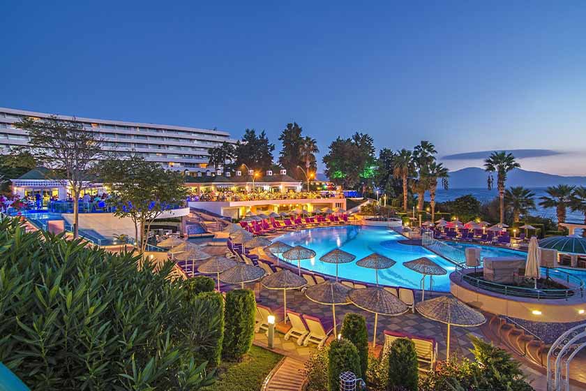 the Grand Blue Sky International Hotel Kusadasi - Facade