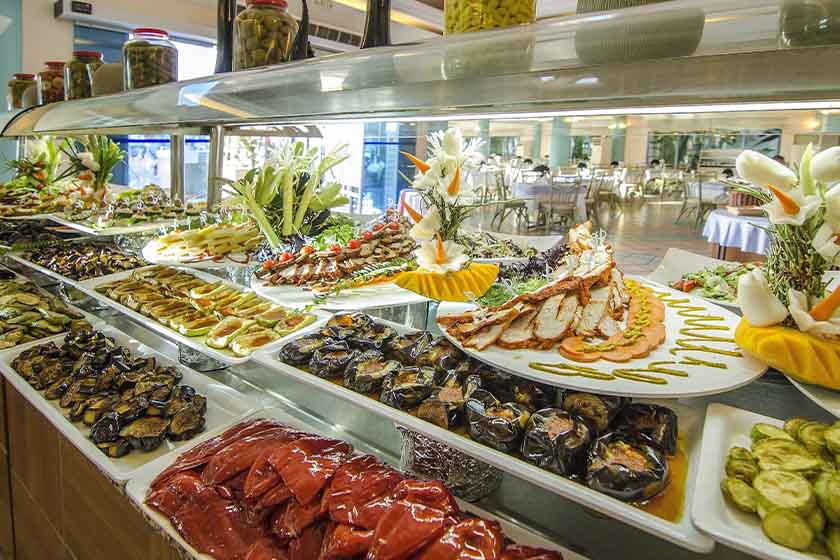 the Grand Blue Sky International Hotel Kusadasi - Food