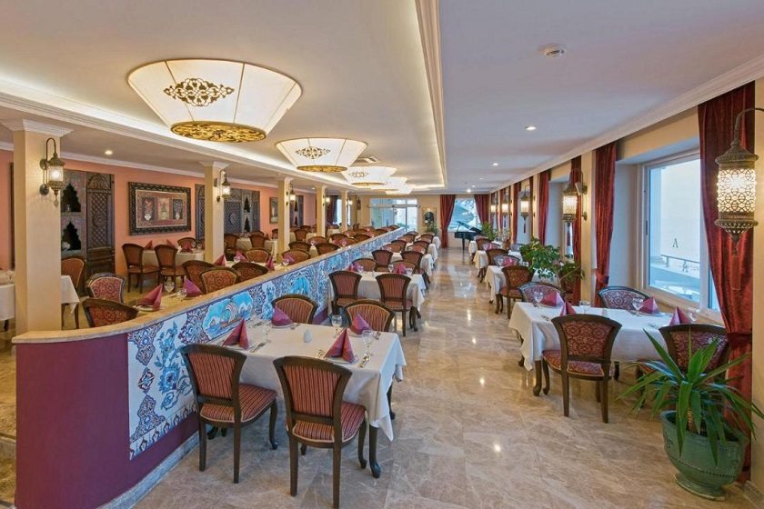 Antique Roman Palace Museum Hotel Antalya - restaurant  