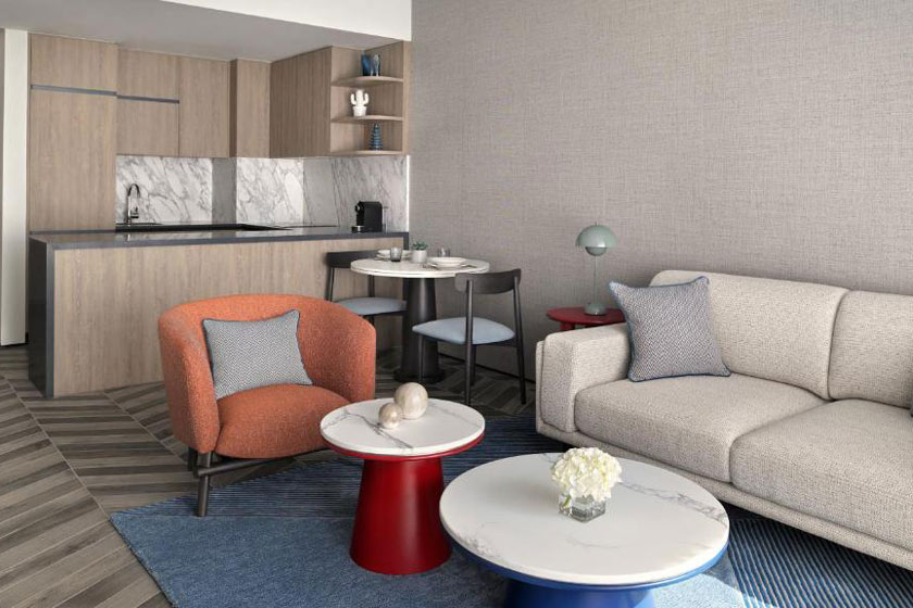 InterContinental Dubai Marina, an IHG Hotel Dubai - One-Bedroom Residence with Balcony and Marina View