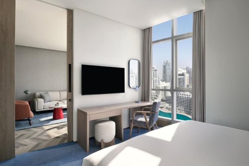 InterContinental Dubai Marina, an IHG Hotel Dubai - One-Bedroom Residence with Balcony and Marina View