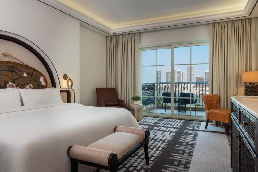 The Westin Dubai Mina Seyahi Beach Resort and Spa Dubai - Westin Club Suite Sea View 1 King bed with Balcony