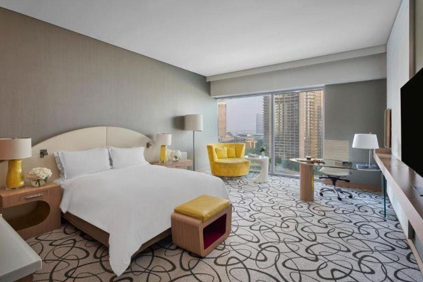 Sofitel Dubai Downtown Dubai - Luxury King Room with Club Access and Burj Khalifa View