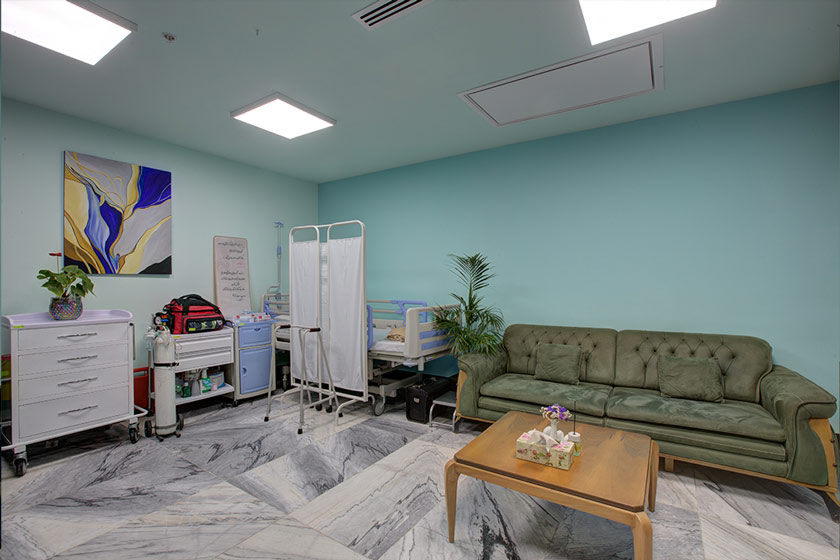 هتل آراز نوشهر - اتاق سلامت