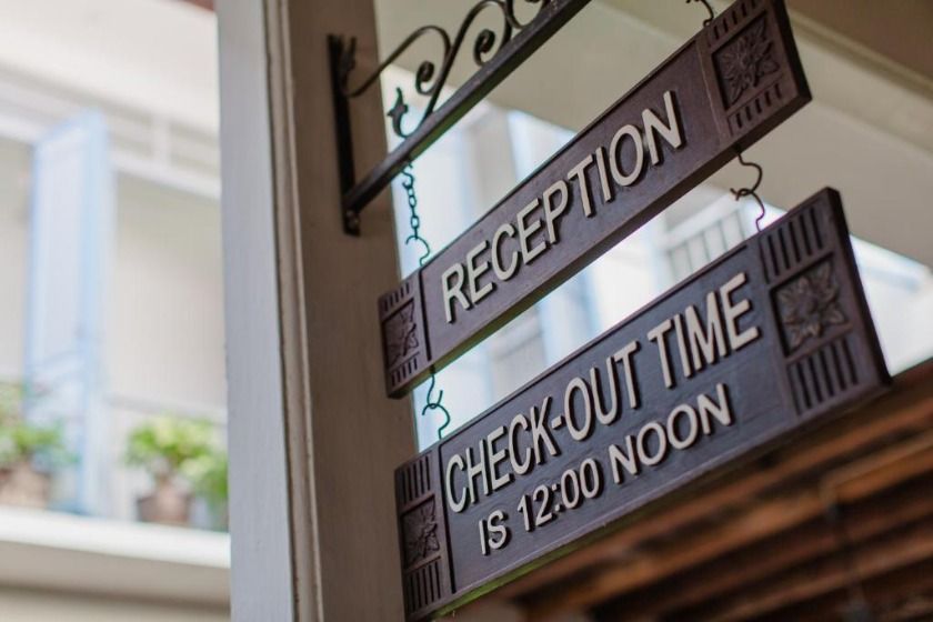 The Memory at On On Hotel phuket - reception