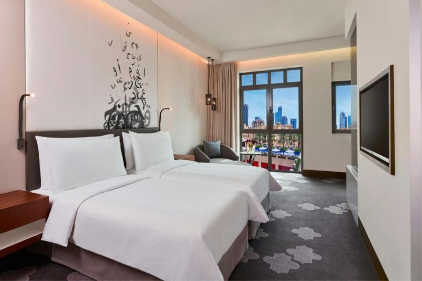The Heritage Hotel, Autograph Collection, Downtown Dubai - Deluxe Twin Room with Pool View