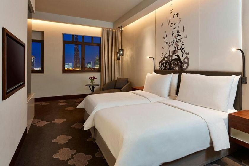 The Heritage Hotel, Autograph Collection, Downtown Dubai - Deluxe Twin Room with Landmark View