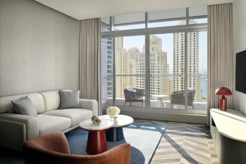 InterContinental Dubai Marina, an IHG Hotel Dubai - One-Bedroom Residence with Balcony and View