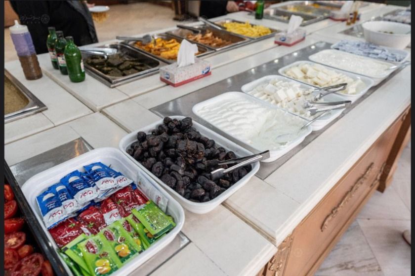 هتل الغدیر مشهد - صبحانه