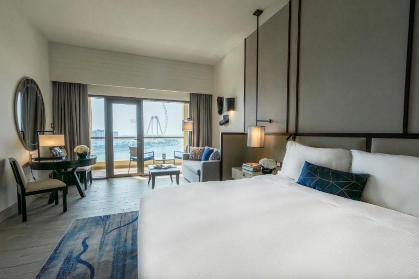 Amwaj Rotana Jumeirah Beach Dubai - Ain Dubai Sea View Room with Balcony - King Bed