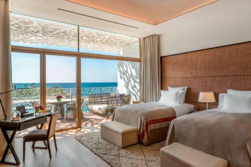 Bulgari Resort, Dubai - Premium Queen Room with 2 Queen Beds