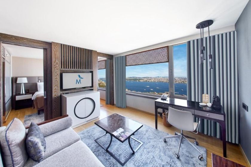 The Marmara Taksim Istanbul - Bosphorus Suite with Lounge Access