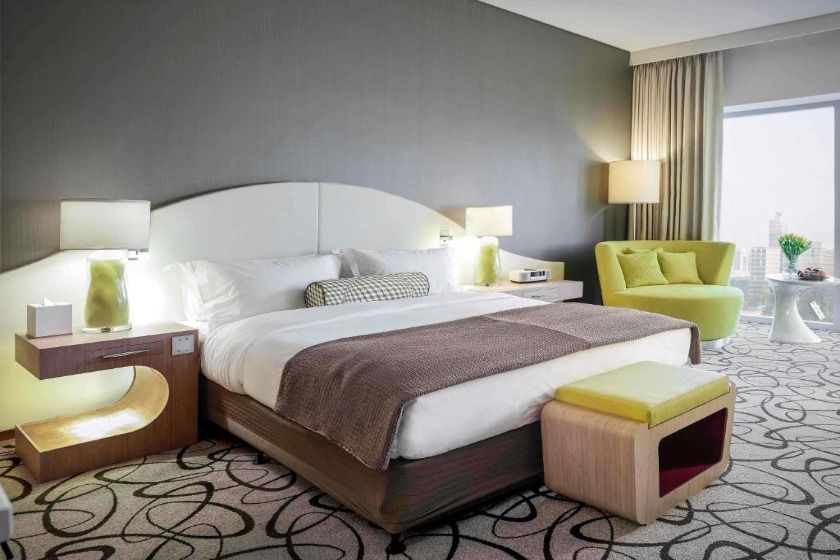 Sofitel Dubai Downtown Dubai - Luxury King Room with Club Access and Burj Khalifa View