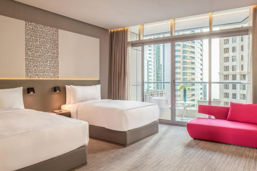 InterContinental Dubai Marina, an IHG Hotel Dubai - Premium Twin Room with Balcony