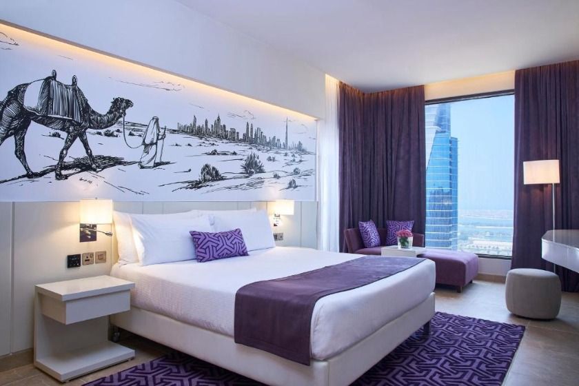 Mercure Hotel Apartments Dubai Barsha Heights Dubai - One-Bedroom Suite Skyline View