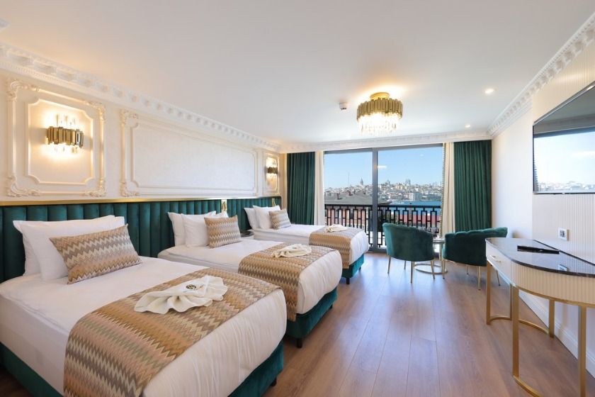 Golden Horn Bosphorus Hotel Istanbul - Superior Triple Room with Sea View