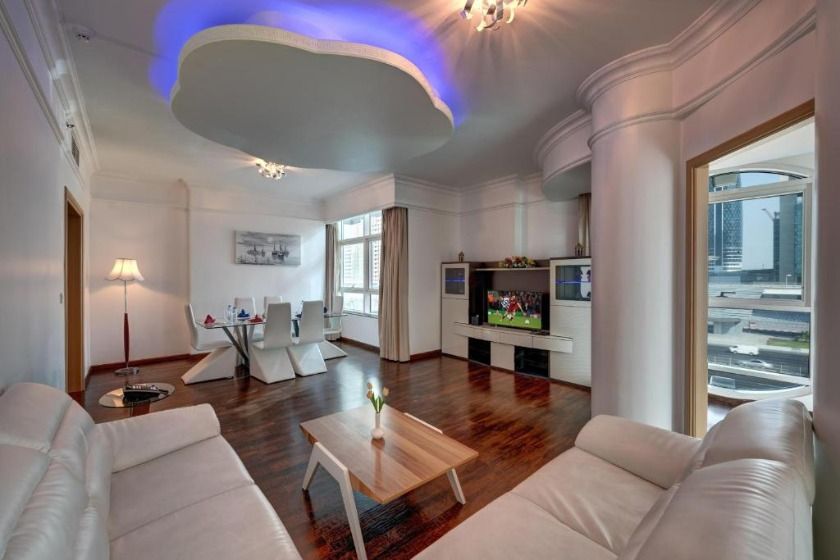 Emirates Grand Hotel Dubai - Grand Suite with Burj Khalifa View