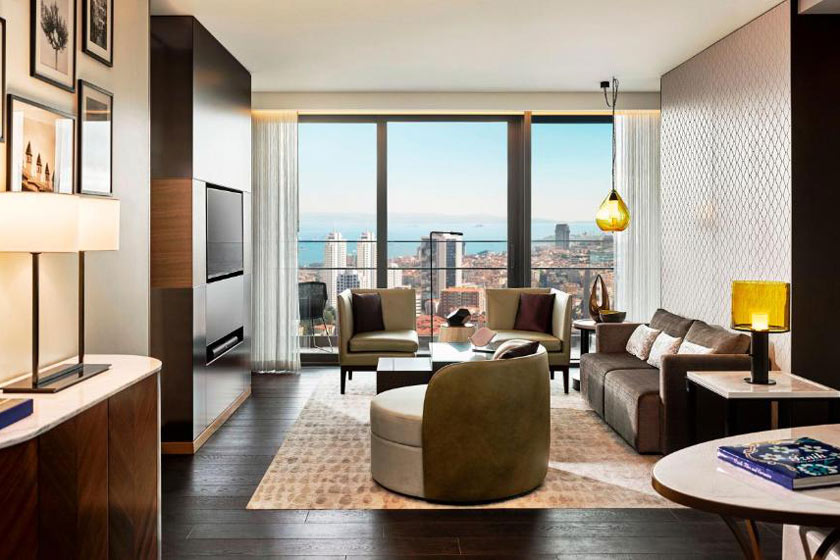 Fairmont Quasar Istanbul - Fairmont One Bedroom Suite with Two Queen Beds 