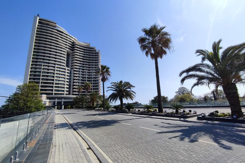 هتل آراز نوشهر - محوطه