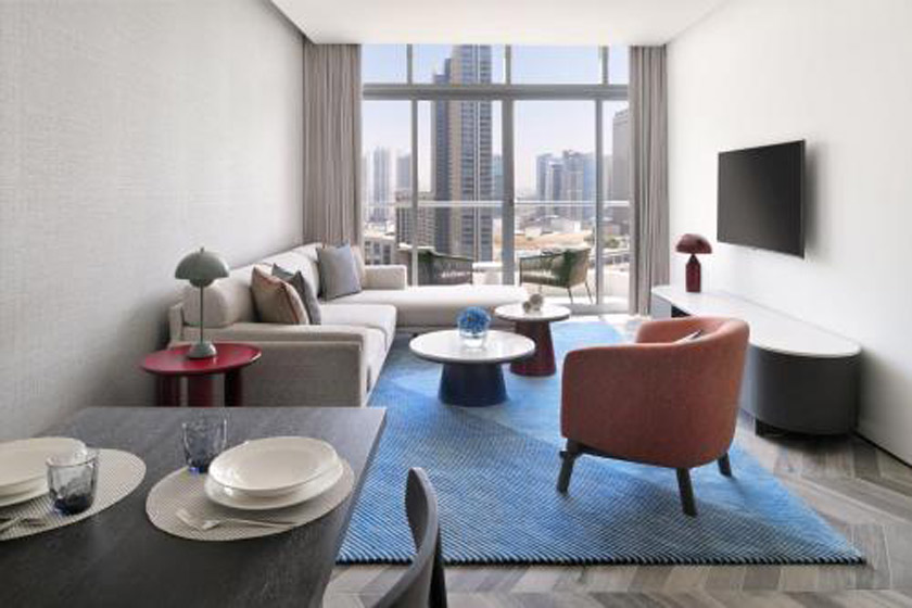 InterContinental Dubai Marina, an IHG Hotel Dubai - Three-Bedroom Residence with Balcony and Marina View