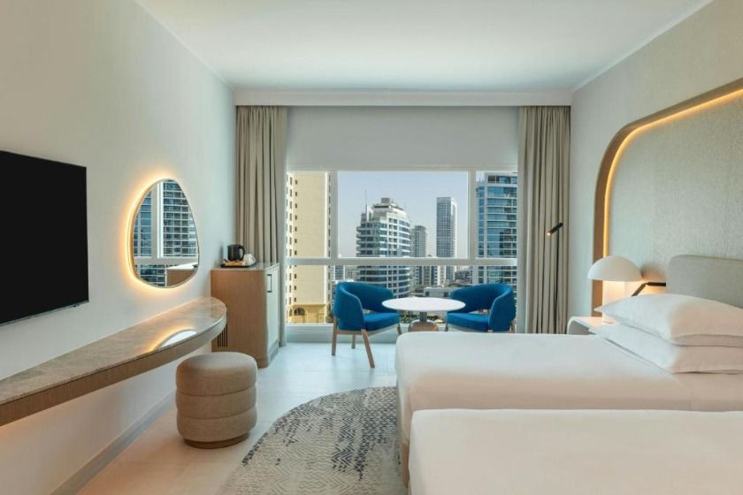 Sheraton Jumeirah Beach Resort Dubai - Deluxe Twin Room - JBR View
