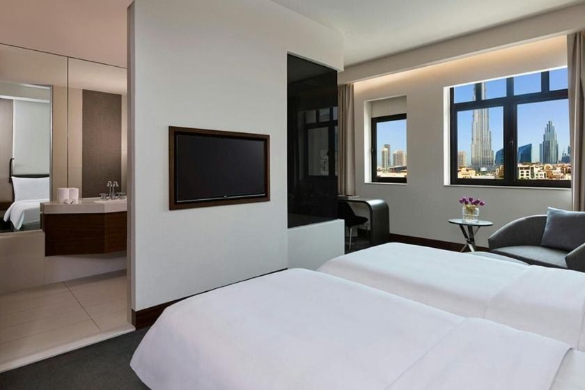 The Heritage Hotel, Autograph Collection, Downtown Dubai - Deluxe Twin Room with Landmark View