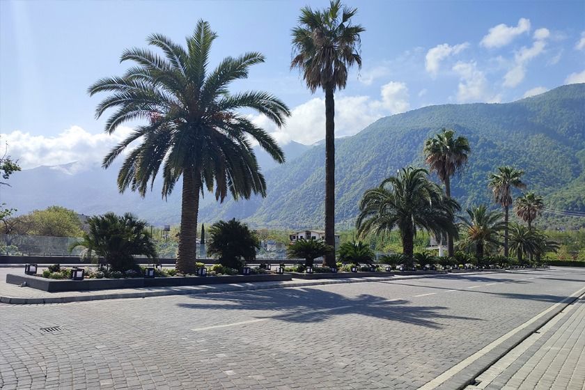 هتل آراز نوشهر - محوطه