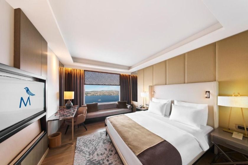 The Marmara Taksim Istanbul - Deluxe Double or Twin Room with Bosphorus View