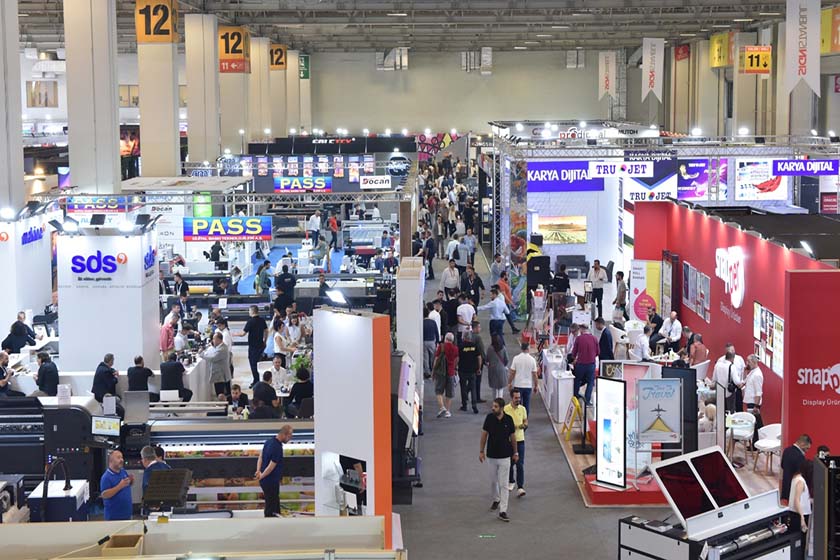 نمایشگاه صنعت تبلیغات و فناوری چاپ دیجیتال استانبول