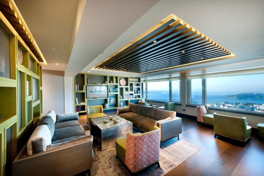 The Marmara Taksim Istanbul - Club Corner Bosphorus View with Lounge Access