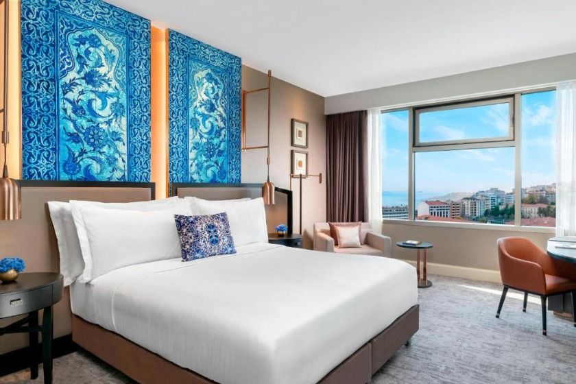The Ritz-Carlton, Istanbul at the Bosphorus Istanbul - King Room with Partial Bosphorus View